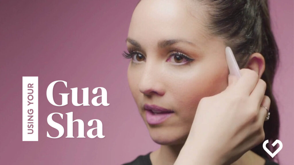 How to use Electric Gua Sha skin care routine sculpting face and reducing fine lines